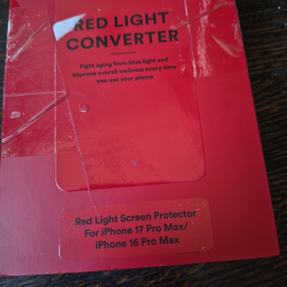 BodyGuardz Red Light Converter Compatible with iPhone 16 Pro Screen Protector - Picture 2 of 10